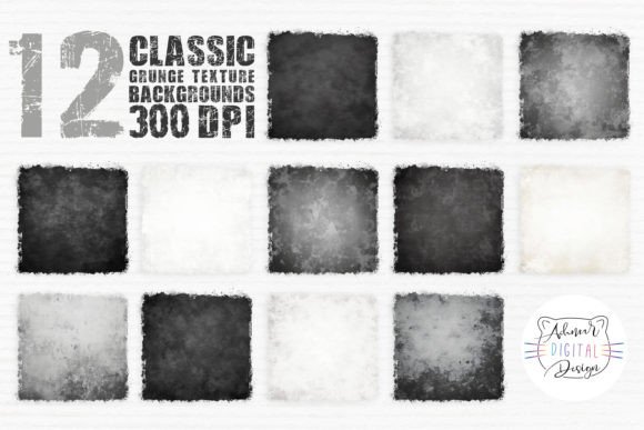 Classic Grunge Texture Backgrounds: Infuse Vintage Charm into Modern Projects