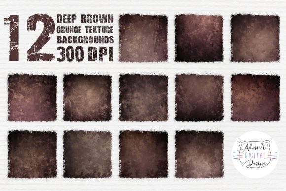 Deep Brown Grunge Texture Backgrounds: A Designer's Toolkit for Authenticity