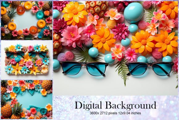 Flower Black Backgrounds: Bold Digital Papers for Designers