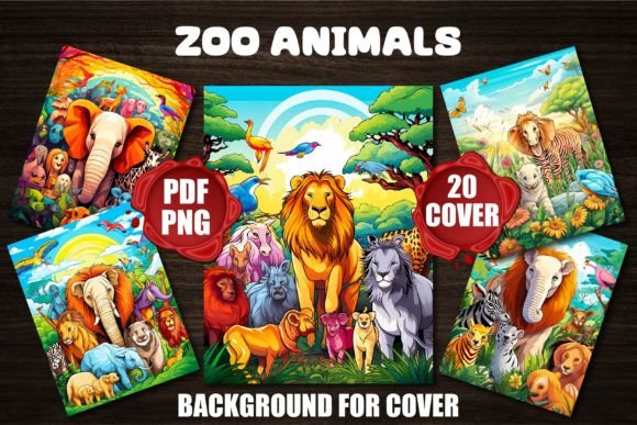Wild Wonders: Zoo Animals Backgrounds for Your Creative Projects